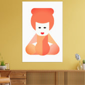 Toile Beau art de filles chinoises (Insitu(Salon))