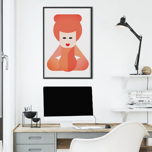 Toile Beau art de filles chinoises