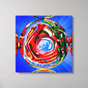 Toile Beau art d'esprit d'automne