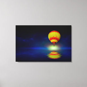 Toile Beau ballon à air chaud