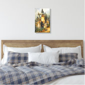 Toile Beau Château de Conte Fée par Hanns Bolz Enveloppé (Insitu(Chambre))