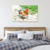 Toile Beau coq pour une promenade d'été (Insitu(Chambre))