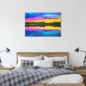 Toile Beau coucher de soleil (Insitu(Chambre))