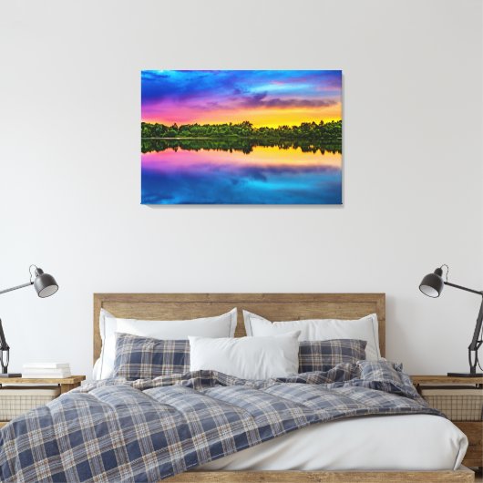 Toile Beau coucher de soleil (Insitu(Chambre))