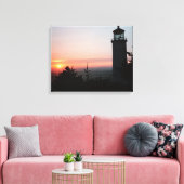 Toile Beau coucher de soleil (Insitu(Salon))