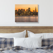 Toile Beau coucher de soleil à San Francisco (Insitu(Chambre))