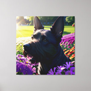 Toile Beau écossais Terrier Dog One