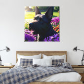 Toile Beau écossais Terrier Dog One (Insitu(Chambre))