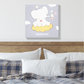 Toile Beau éléphant avec nuages pour la pépinière (Insitu(Chambre))