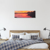 Toile Beau Golden Sunrise Mountains Lake sur (Insitu(Chambre))