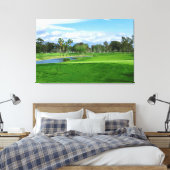 Toile Beau Golf Parcours Parcours Parcours d'Art Mur Set (Insitu(Chambre))