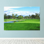 Toile Beau Golf Parcours Parcours Parcours d'Art Mur Set (Insitu (Plancher de Bois))