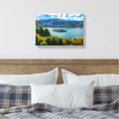 Toile Beau lac d'Orta, Piémont, Italie (Insitu(Chambre))