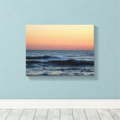 Toile Beau lever de soleil sur l'océan (Insitu (Plancher de Bois))