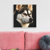 Toile Beau Oreiller Husky Lrow (Insitu(Salon))