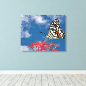 Toile Beau Papillon (Insitu (Plancher de Bois))