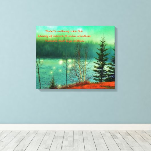 Toile Beau paysage (Insitu (Plancher de Bois))