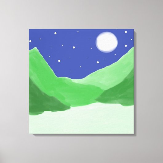 Toile beau paysage art (Recto)