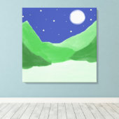 Toile beau paysage art (Insitu (Plancher de Bois))