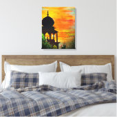 Toile Beau paysage de couchers de soleil (Insitu(Chambre))