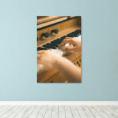Toile Beau piano (Insitu (Plancher de Bois))