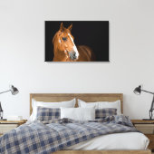 Toile Beau Quarter Horse Photo Canvas (Insitu(Chambre))