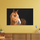 Toile Beau Quarter Horse Photo Canvas (Insitu(Salon))