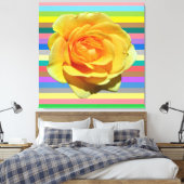 Toile Beau rose arc-en-ciel (Insitu(Chambre))