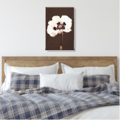 Toile Beau Snowy White Montana Fleur sauvage (Insitu(Chambre))
