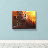 Toile Beau tigre (Insitu (Plancher de Bois))