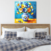 Toile Beau vase de fleurs (Insitu(Chambre))