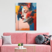 Toile "Beauté Abstraite" (Insitu(Salon))