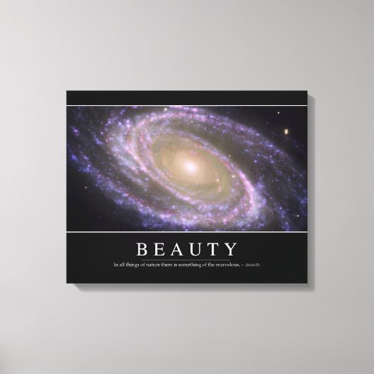 Toile Beauté : Citation inspirante 2 (Recto)