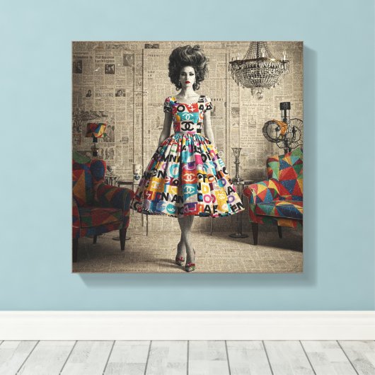 Toile Beauté Dainty (Insitu (Plancher de Bois))