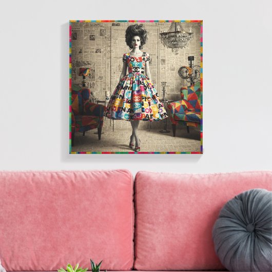 Toile Beauté Dainty (Insitu(Salon))