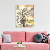 Toile Beauté de bain victorienne Kraken Surréalisme Vint (Insitu(Salon))