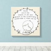 Toile Beauté de la vie (Insitu (Plancher de Bois))