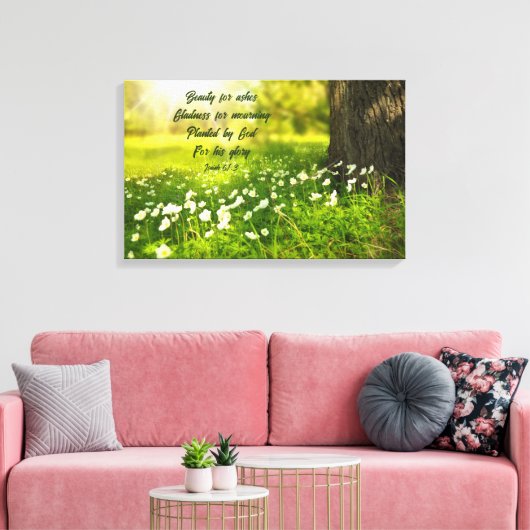 Toile Beauté des cendres (Insitu(Salon))