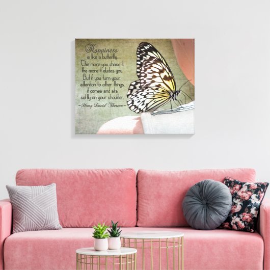 Toile Beauté des papillons (Insitu(Salon))