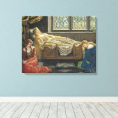 Toile Beauté dormante (par John Collier) (Insitu (Plancher de Bois))