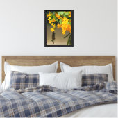 Toile Beauté Fleur Dorée (Insitu(Chambre))