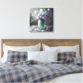 Toile Beauté florissante Un pot plein de fleurs (Insitu(Chambre))