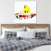 Toile Beauté intemporelle : Le Dôme du Rock Travel (Insitu(Chambre))