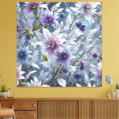 Toile Beauté Merveilleuse De Fleur D'Hiver Froide Étendu (Insitu(Salon))