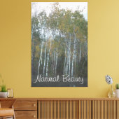 Toile Beauté naturelle Bouleau blanc (Insitu(Salon))