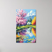 Toile Beauté printanière (Recto)