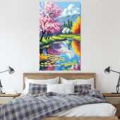 Toile Beauté printanière (Insitu(Chambre))
