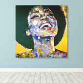 Toile "Beauté sans limites en or" (Insitu (Plancher de Bois))