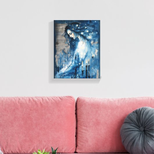 Toile Beauté silencieuse (Insitu(Salon))