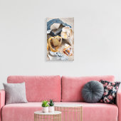 Toile Beautés de plage brisées (Insitu(Salon))